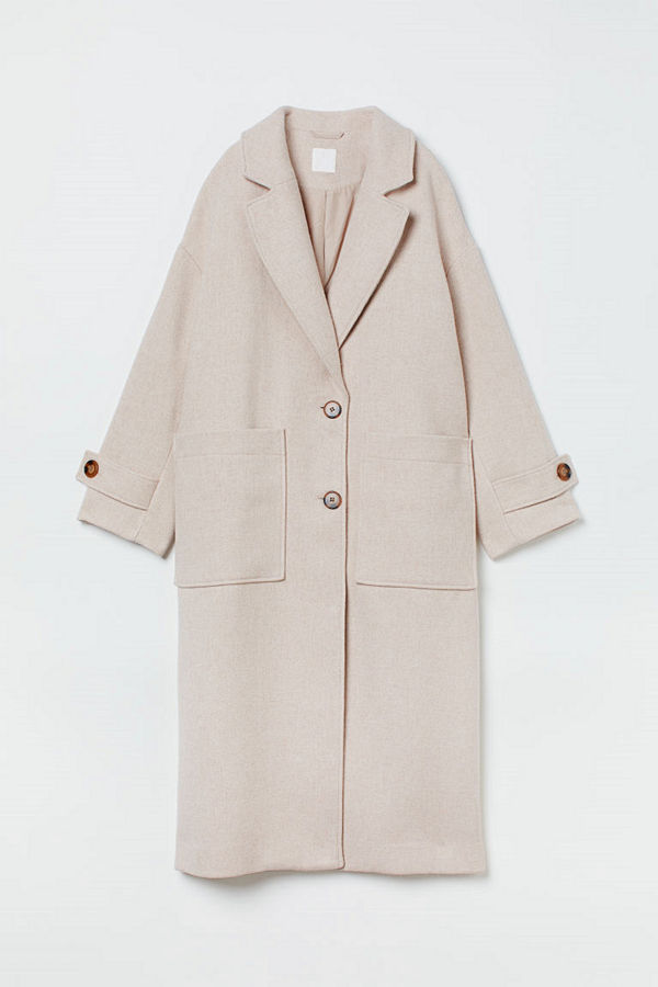 H&M Oversized kappa beige