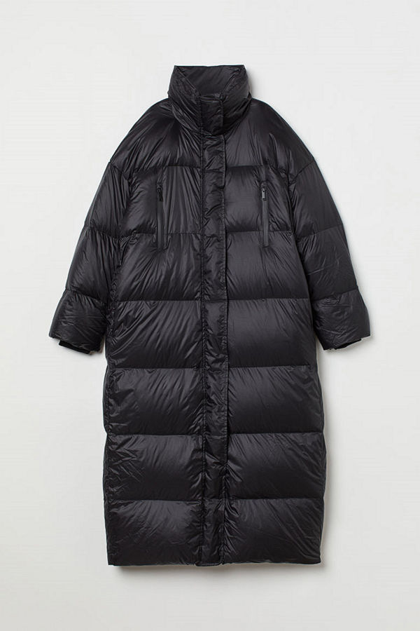 H&M Dunkappa svart