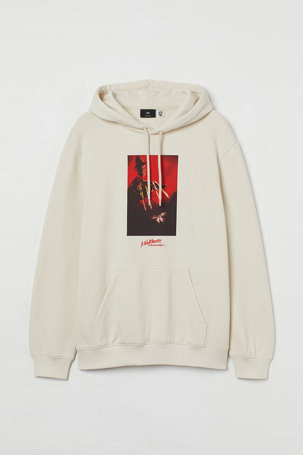 H&M Huvtröja Regular Fit beige
