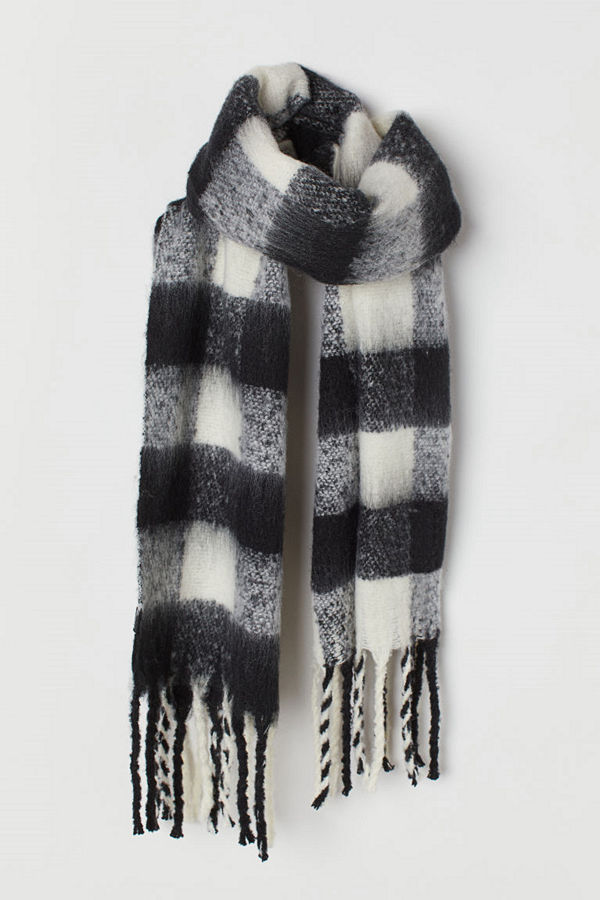 H&M Halsduk svart