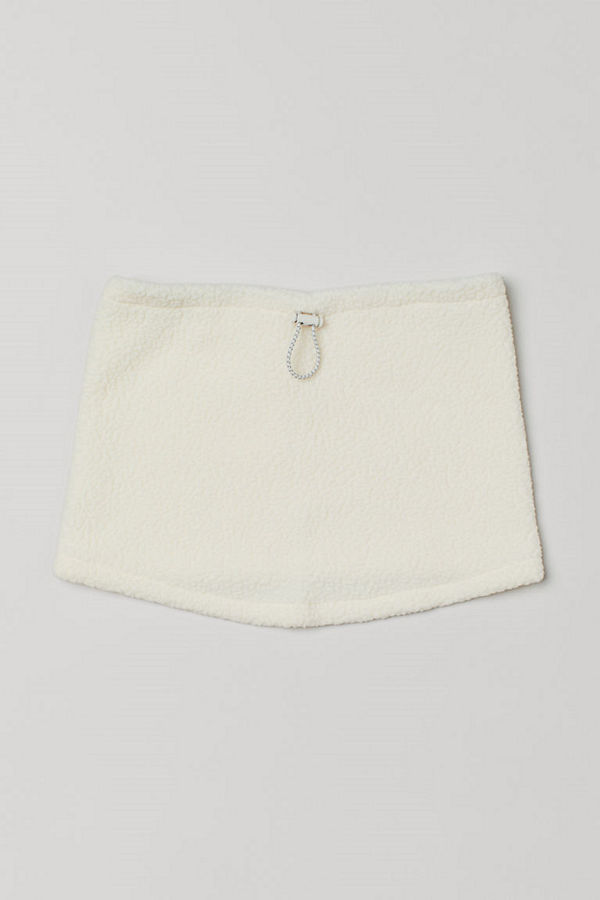 H&M Tubhalsduk i pile vit