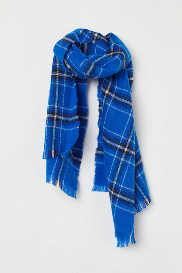 H&M Scarf blå