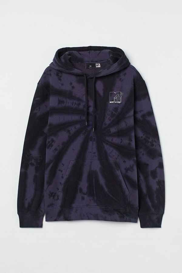 H&M Huvtröja Regular Fit blå