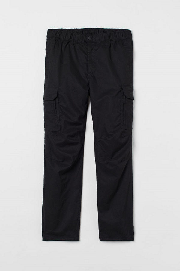 H&M Cargobyxa Regular Fit svart