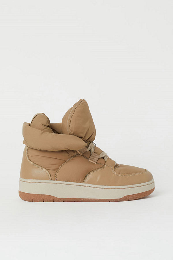 H&M Varmfodrade sneakers beige