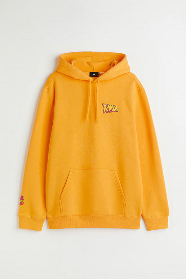 H&M Huvtröja Regular Fit gul