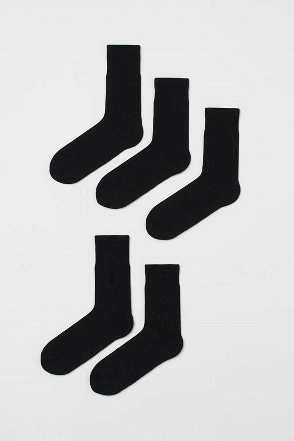 H&M 5-pack THERMOLITE® strumpor svart