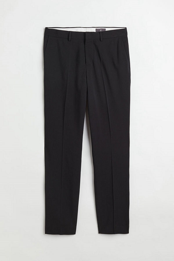 H&M Kostymbyxa Slim Fit svart