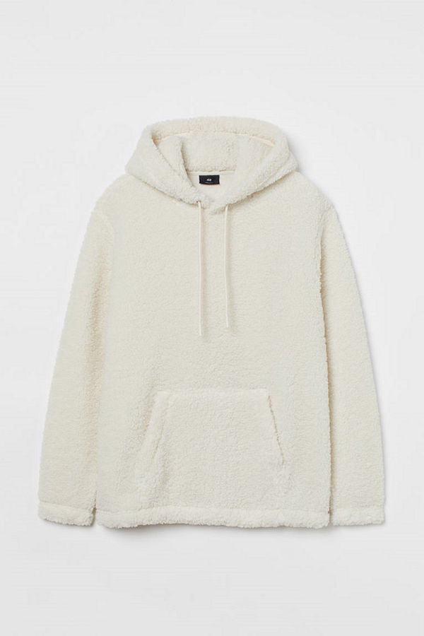 H&M Huvtröja Regular Fit beige