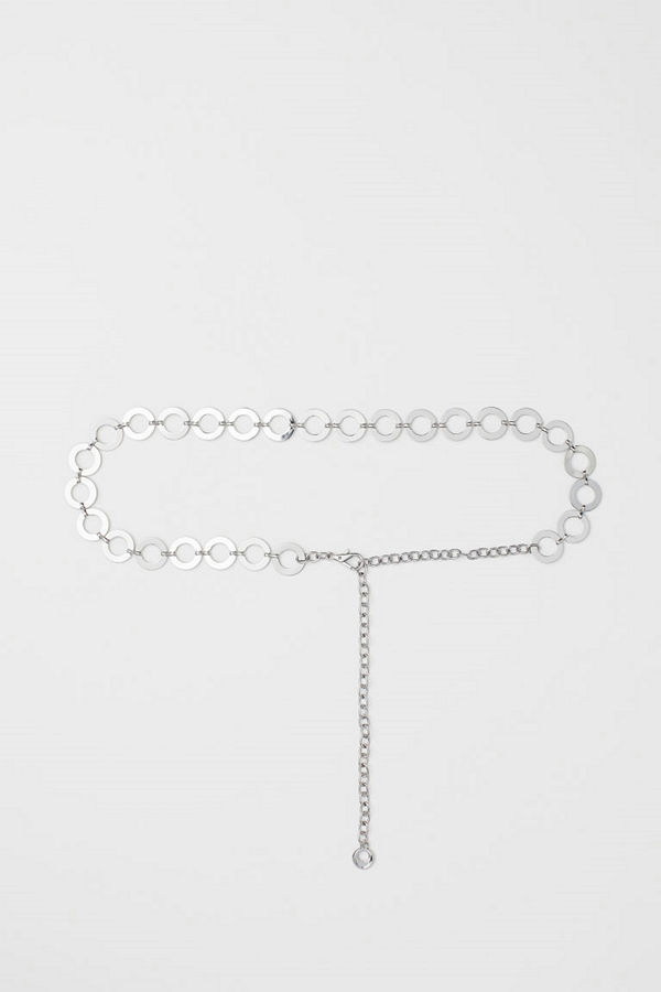 H&M Metallskärp med ringar silver