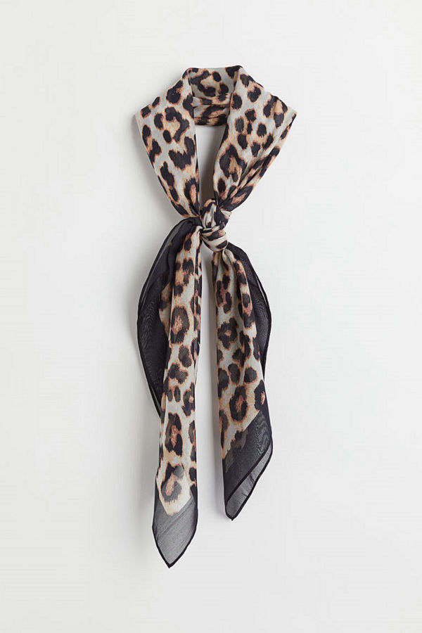 H&M Scarf svart