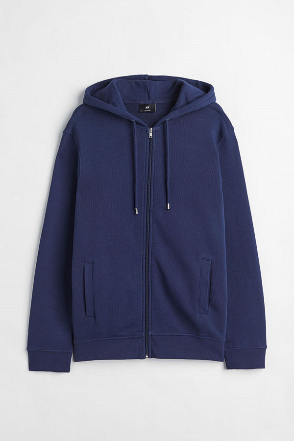 H&M Munkjacka Regular Fit blå