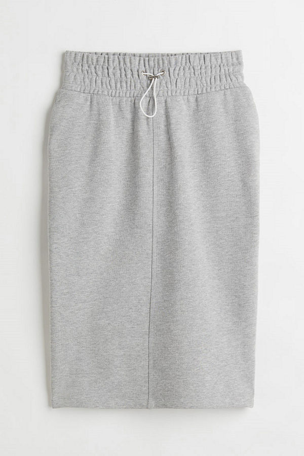 H&M Sweatshirtkjol grå