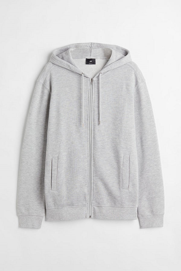 H&M Munkjacka Regular Fit grå