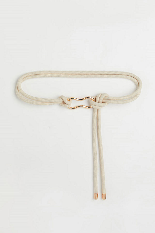 H&M Midjeskärp beige