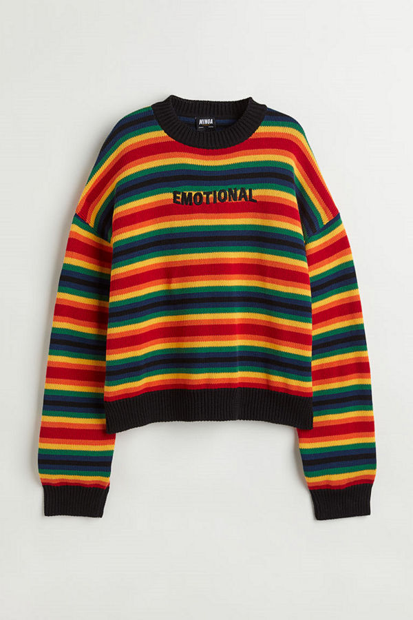 H&M Emotional Knit Jumper vit