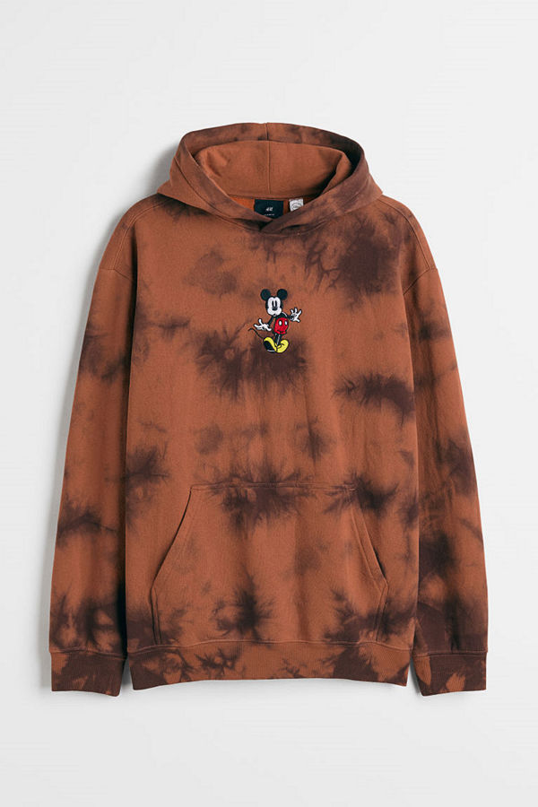 H&M Huvtröja Relaxed Fit orange