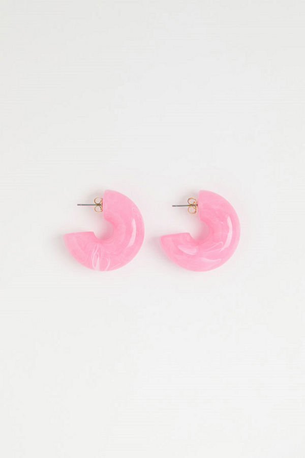 H&M Runda örhängen rosa