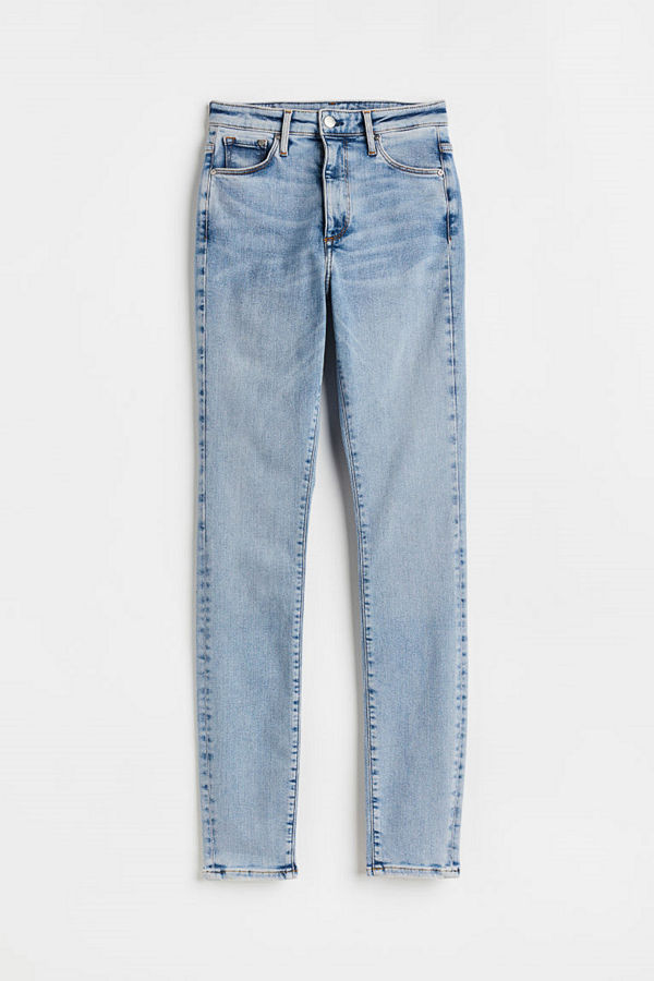 H&M Shaping High Jeans blå