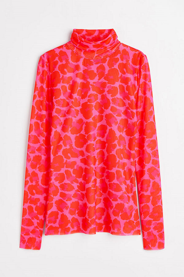 H&M Kobycras Blus rosa