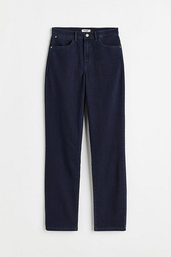 H&M Rak Jeans svart