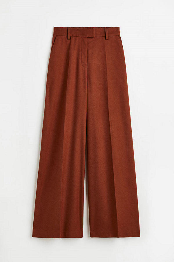 H&M byxor Dressad byxa orange