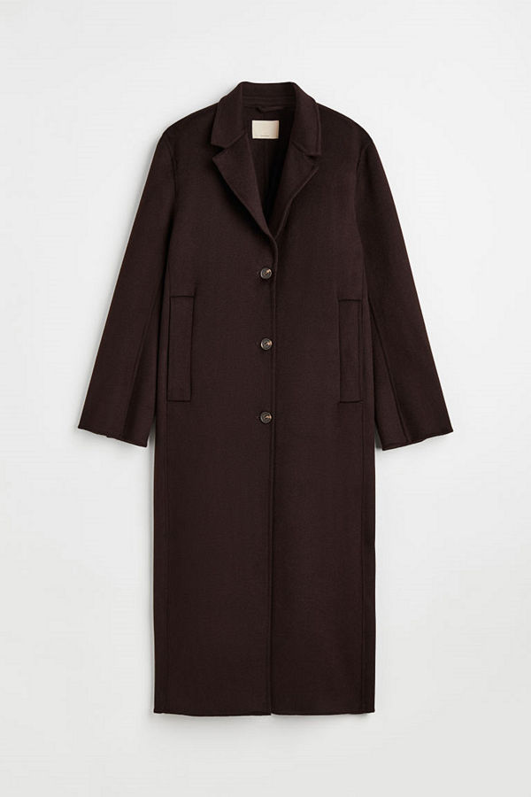 H&M Kappa i ullblandning beige