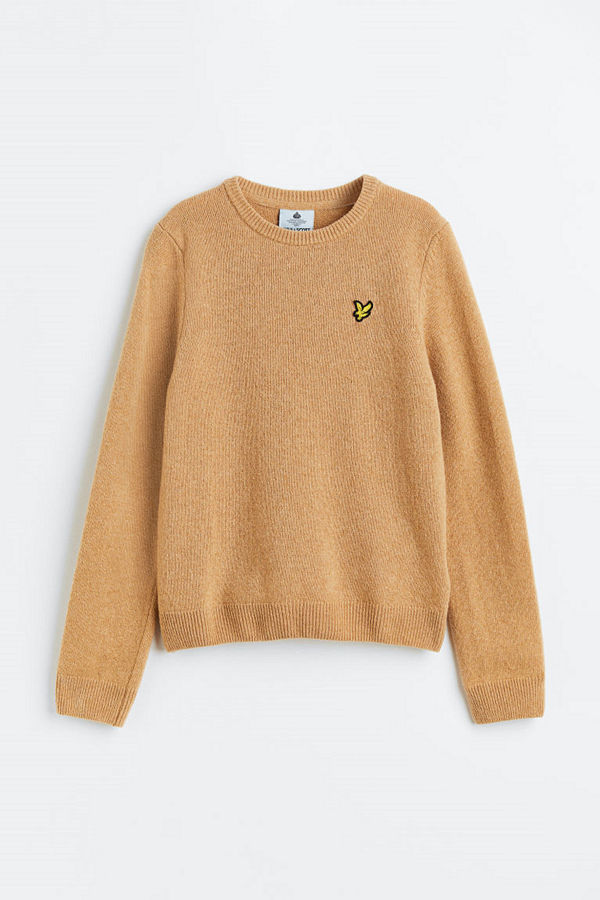 H&M Lambswool Jumper orange