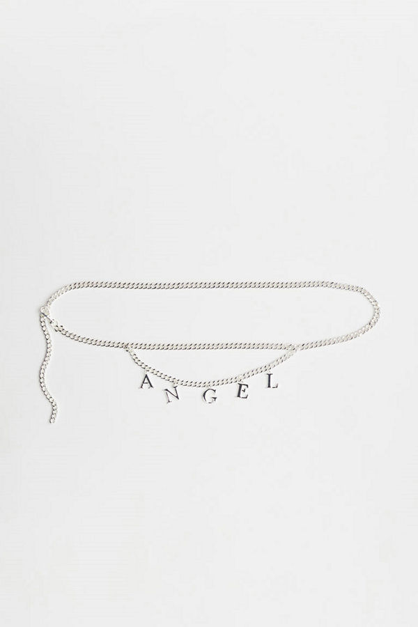 H&M Midjekedja med hänge silver