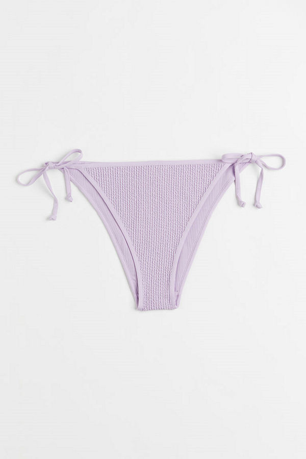H&M Tie-tanga bikini bottoms lila