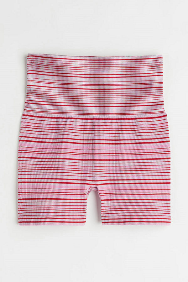 H&M Seamless hotpants High Waist lila