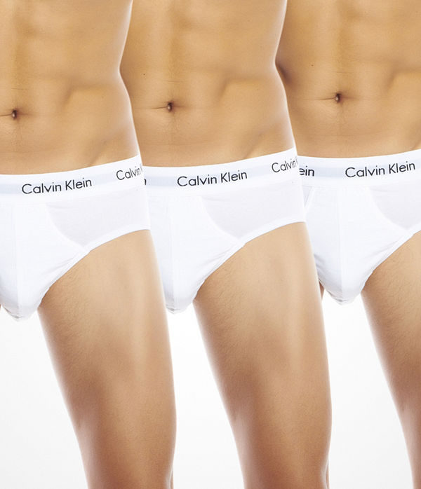 Calvin Klein 3-pack Hip Brief White