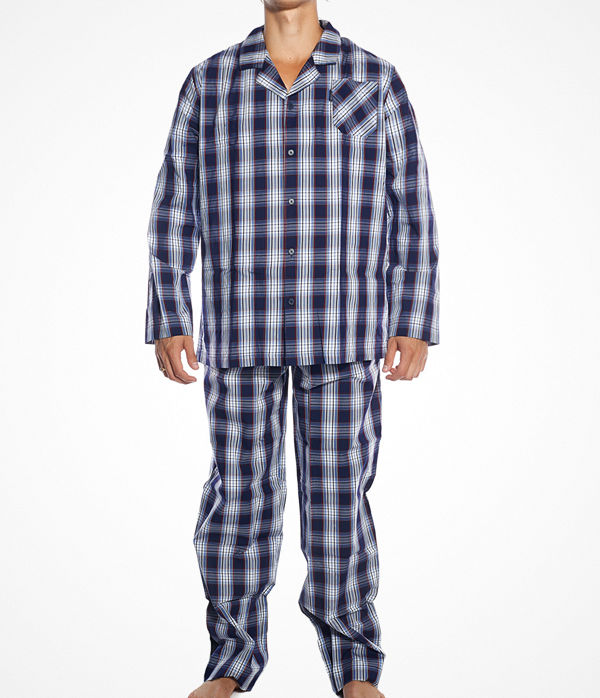 Jockey Long Pyjama Stonewash Navy