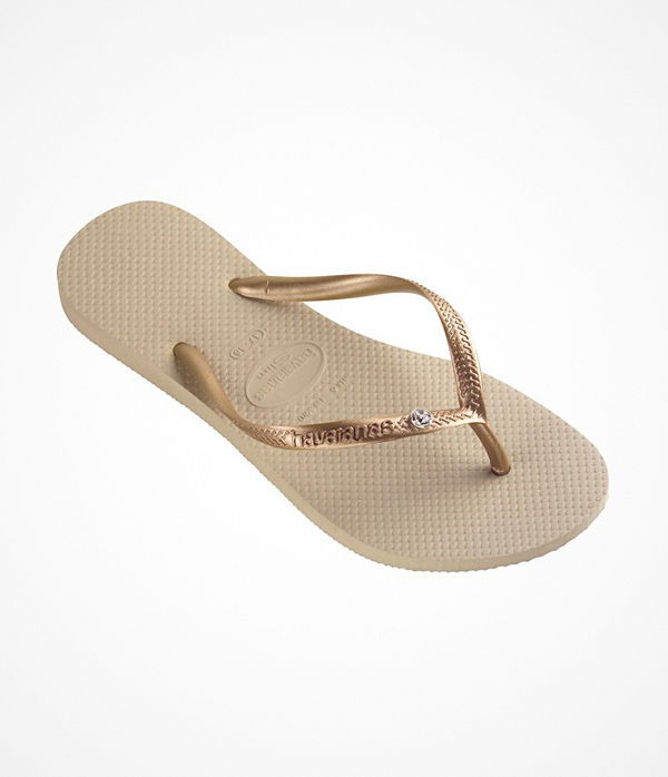 Havaianas Slim Crystal Glamour SW Sand Grey Grey