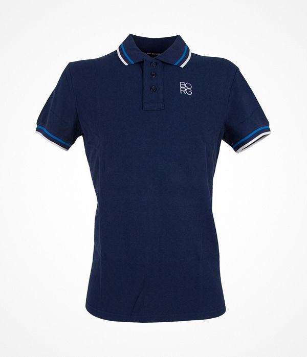 Björn Borg Sport Moza SS Polo Navy-2