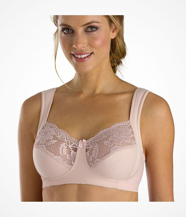 Miss Mary of Sweden Miss Mary Elastic Lace Bra Pink
