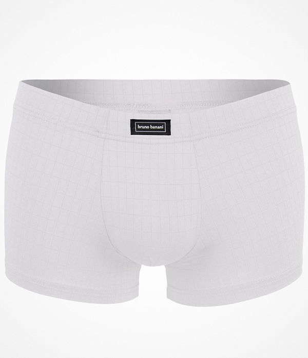 Bruno Banani Basic Check Line Short White
