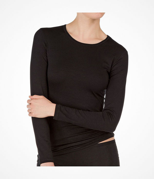 Calida Balance Shirt Long-Sleeve Black
