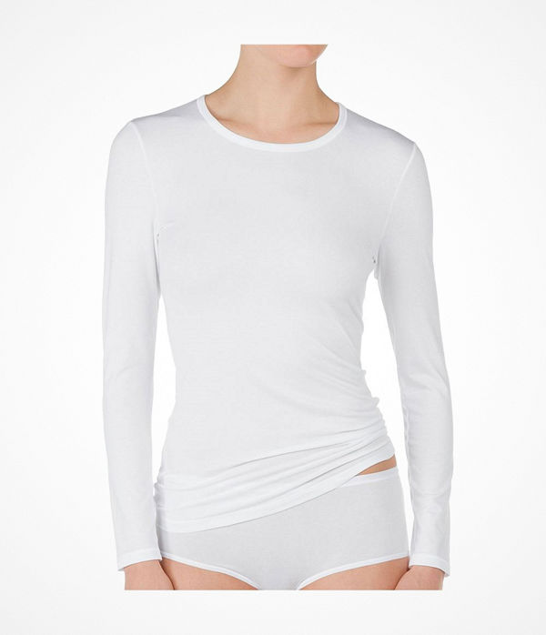 Calida Balance Shirt Long-Sleeve White