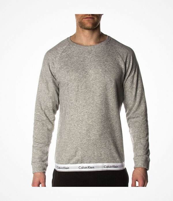 Calvin Klein Modern Cotton Sweatshirt Grey
