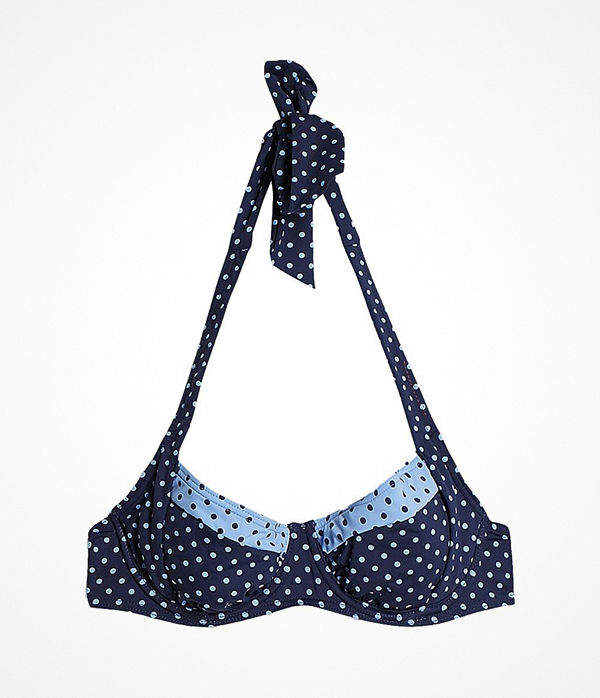 Esprit Dillon Beach Underwire Halterneck Dots
