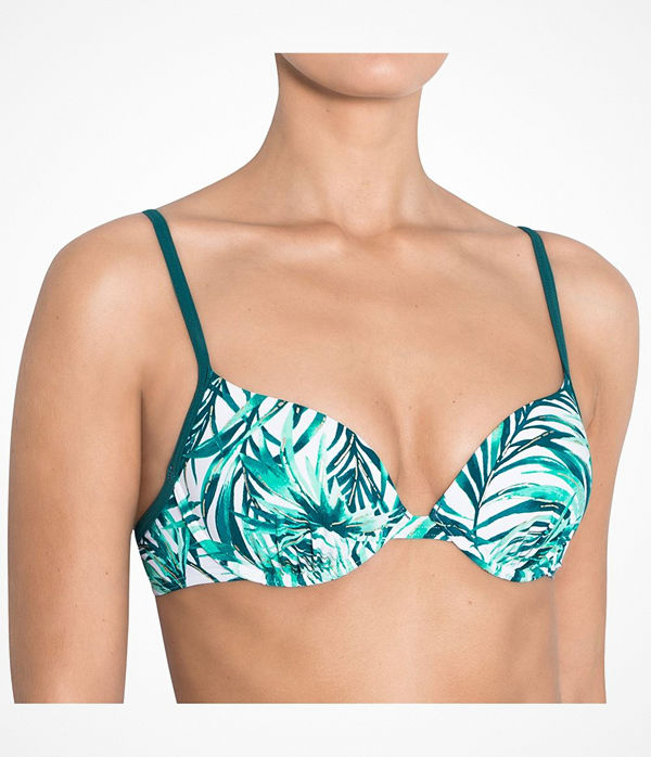 Sloggi Swim Jade Leaves CTOWP White/Green