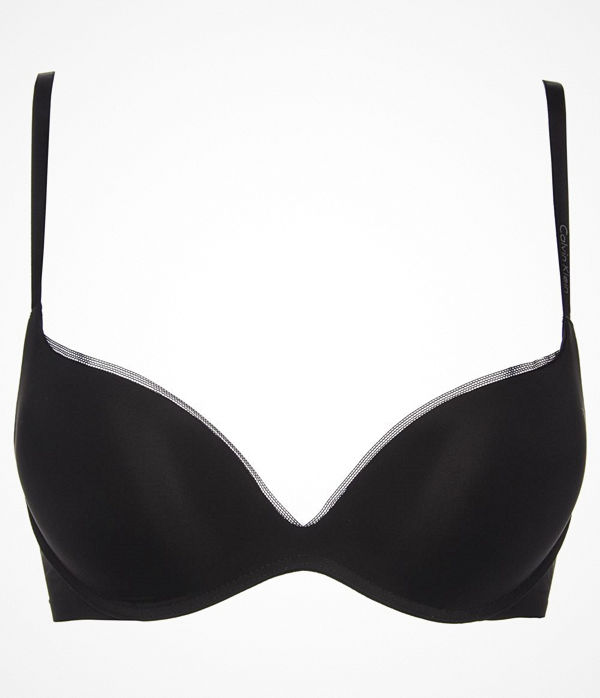 Calvin Klein Sculpted Plunge Push Up Bra Black