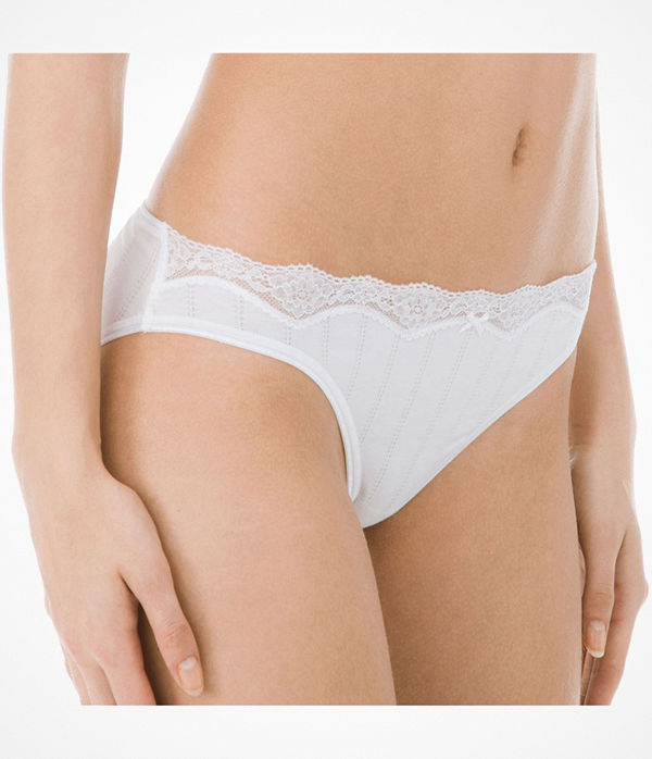 Calida Etude Toujours Low Cut Brief White