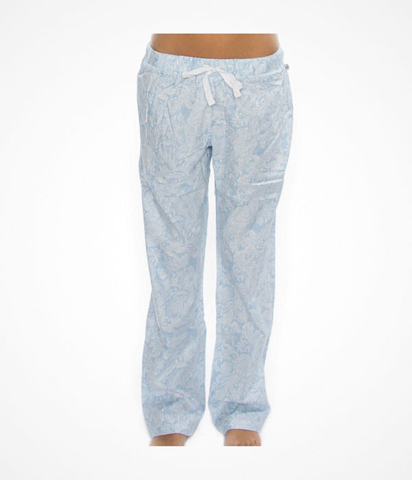 Rayville Womens Pj Pants Chrissie Lightblue