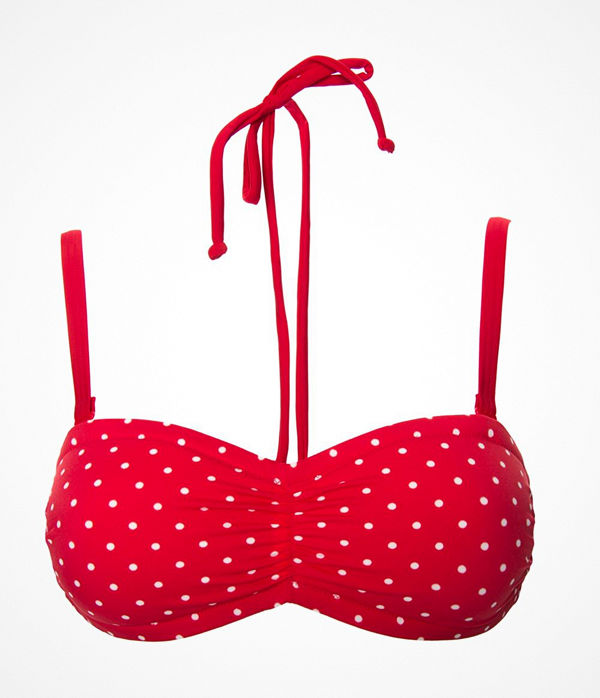 Damella 32928 Bikini Bra Soft Red