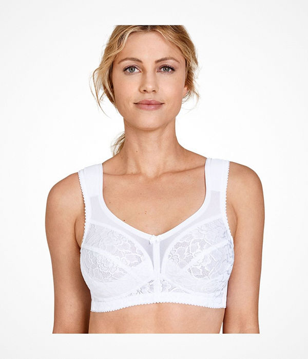 Miss Mary of Sweden Miss Mary Queen Soft Bra White