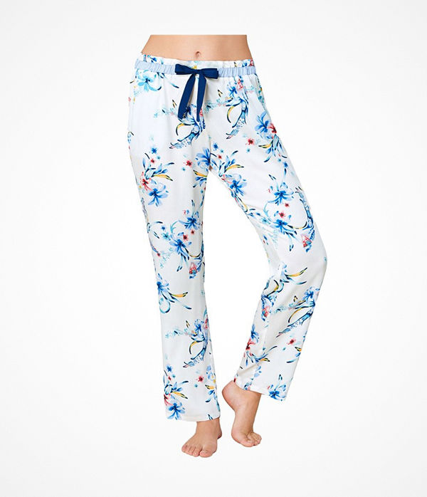 Triumph Everyday Mix and Match Trousers Viscose White Pattern-2