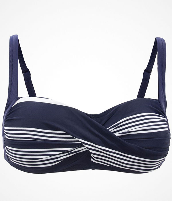Missya Abigail Bikini Bandeau White/Navy