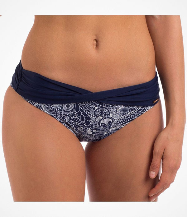 Panos Emporio Flower Flow Nefeli Brief Navy pattern
